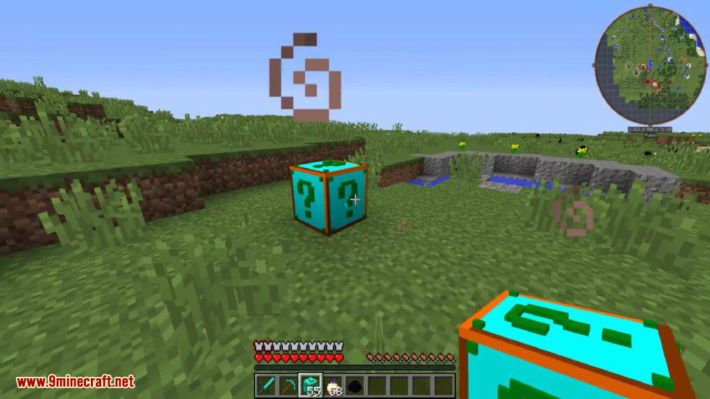 Lucky Block Plural Mod 1.8 (Get The Ultimate Sword) 4