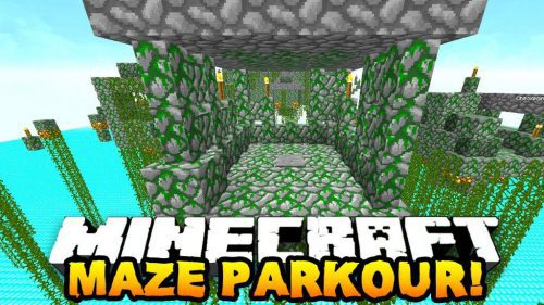 Maze Parkour Map 1.12.2, 1.12 for Minecraft Thumbnail