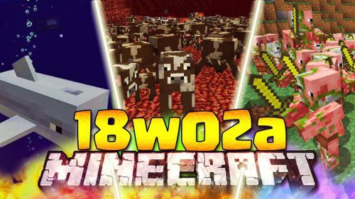 Minecraft 1.13 Snapshot 18w02a (Customizable Enderman) Thumbnail