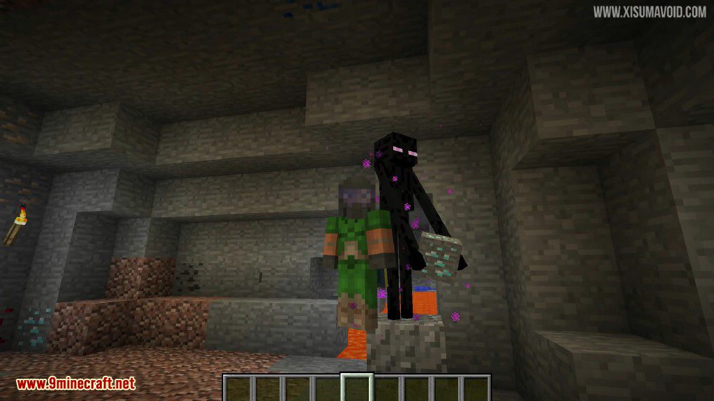 Minecraft 1.13 Snapshot 18w02a (Customizable Enderman) 2