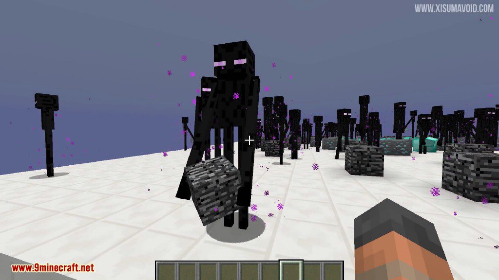 Minecraft 1.13 Snapshot 18w02a (Customizable Enderman) 3