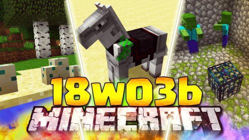 Minecraft 1.13 Snapshot 18w03b (Horse Model Changes) Thumbnail