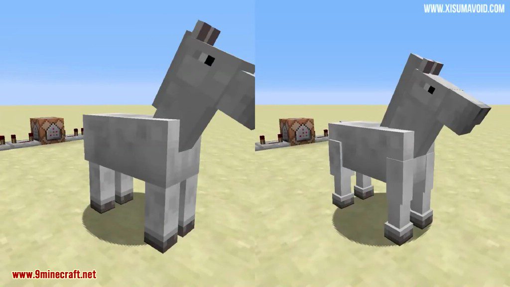 Minecraft 1.13 Snapshot 18w03b (Horse Model Changes) 3