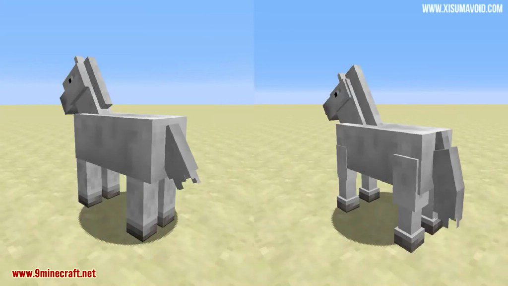 Minecraft 1.13 Snapshot 18w03b (Horse Model Changes) 5