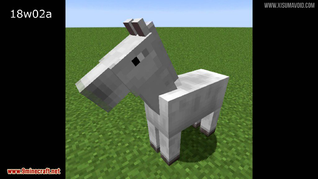 Minecraft 1.13 Snapshot 18w03b (Horse Model Changes) 9