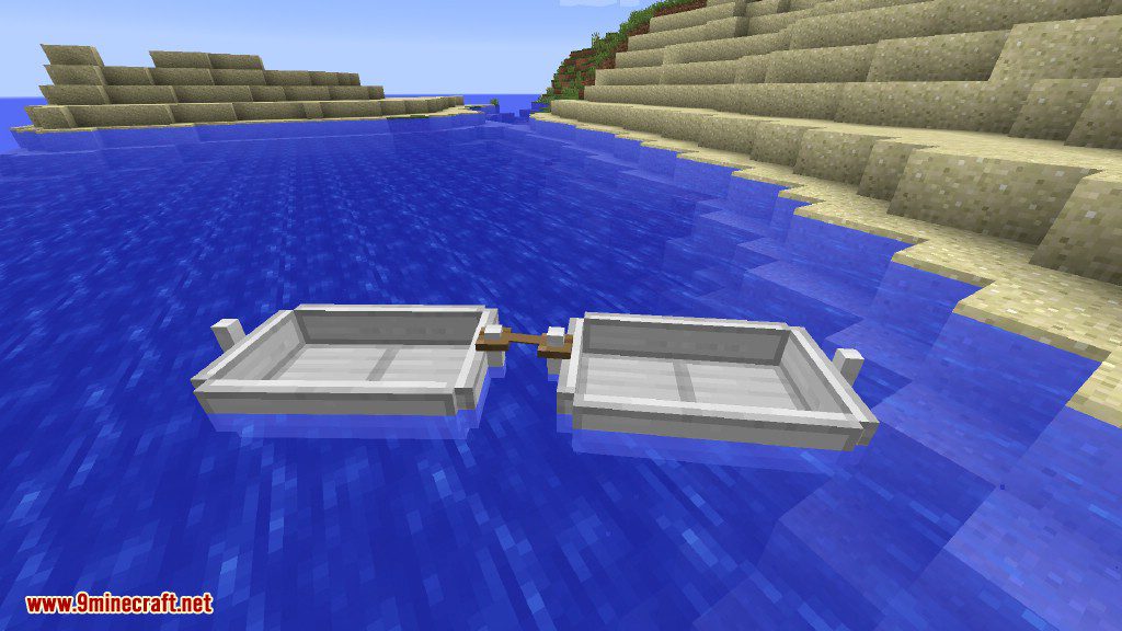 Moar Boats Mod (1.16.5, 1.15.2) - More Functionnalities to Boats 5