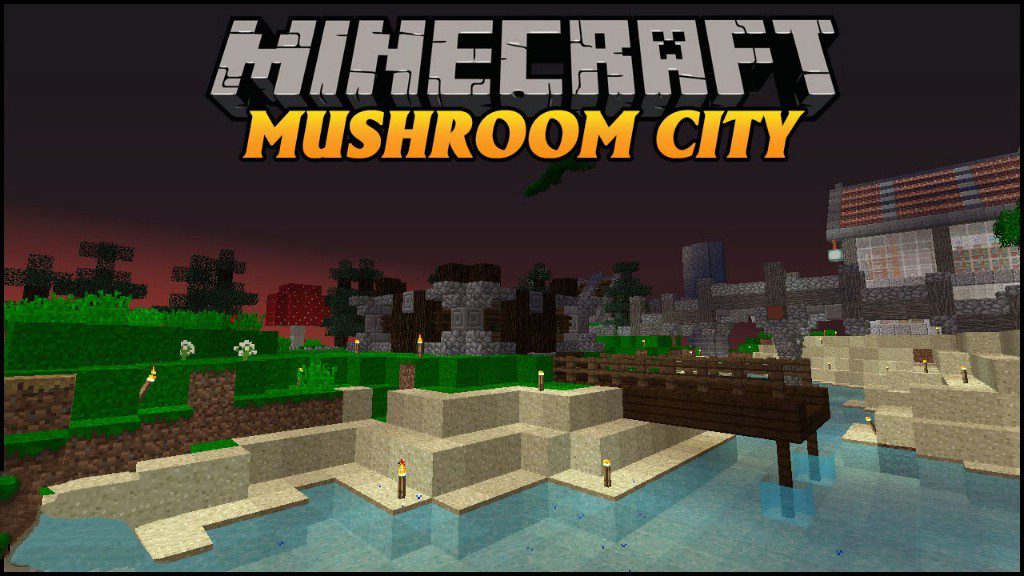 Mushroom City Map 1.12.2, 1.12 for Minecraft 1