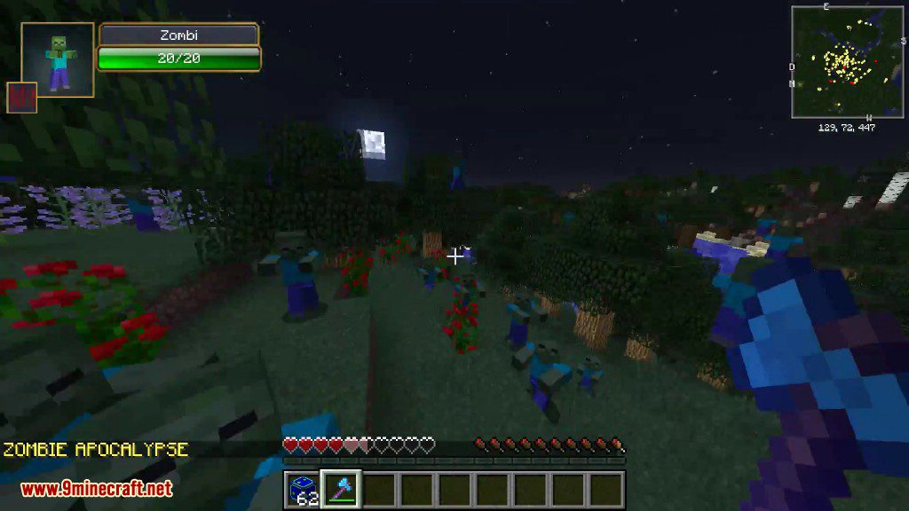 Night Lucky Block Mod 1.8.9, 1.7.10 (Bob Apocalypse) 13