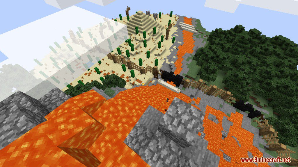 Non-Stop Rush Map 1.12.2, 1.12 for Minecraft 2