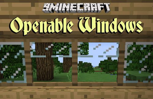 Openable Windows Mod 1.12.2 (Closable Windows) Thumbnail