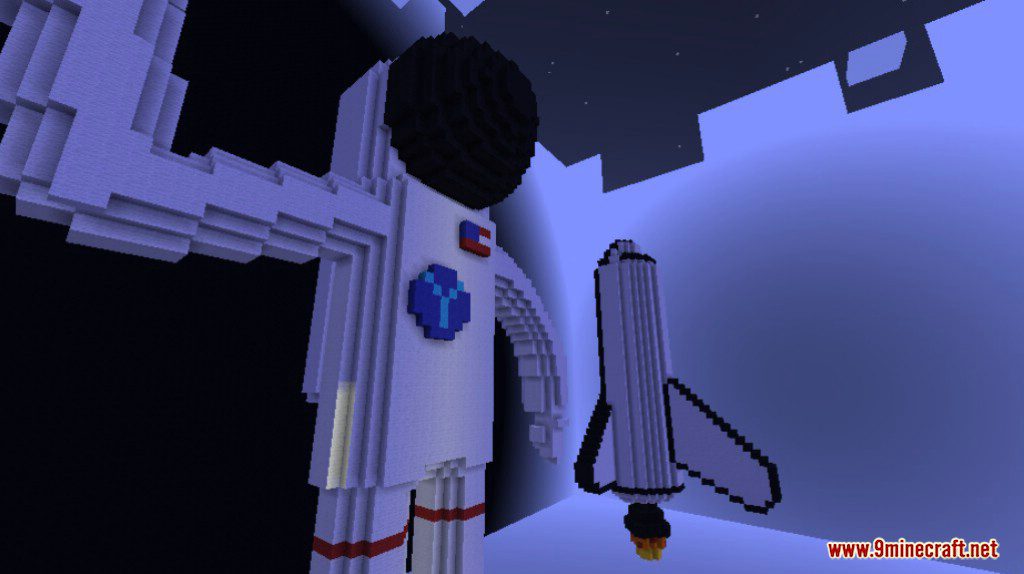 Outer Space Burning Map 1.12.2, 1.12 for Minecraft 5