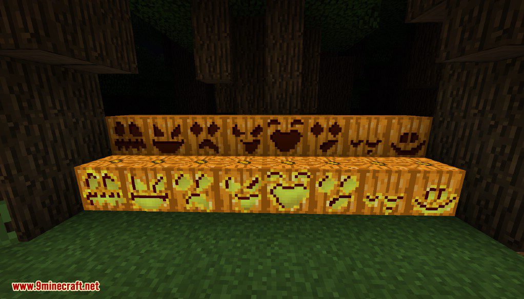 Pumpkin Carving Mod 1.12.2, 1.10.2 (Carve Faces into Pumpkins) 2