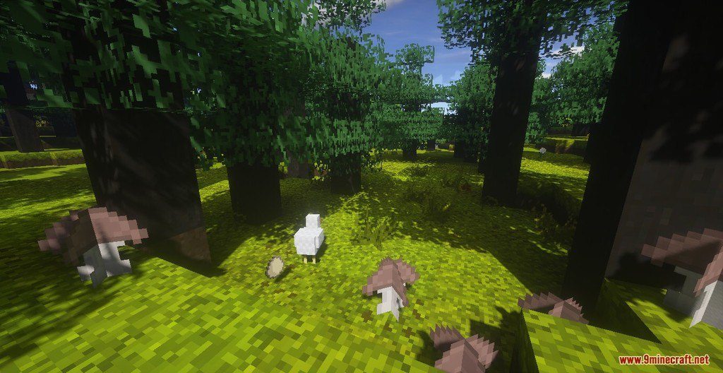 RangerCraft Summer Day Resource Pack 1.12.2, 1.11.2 6