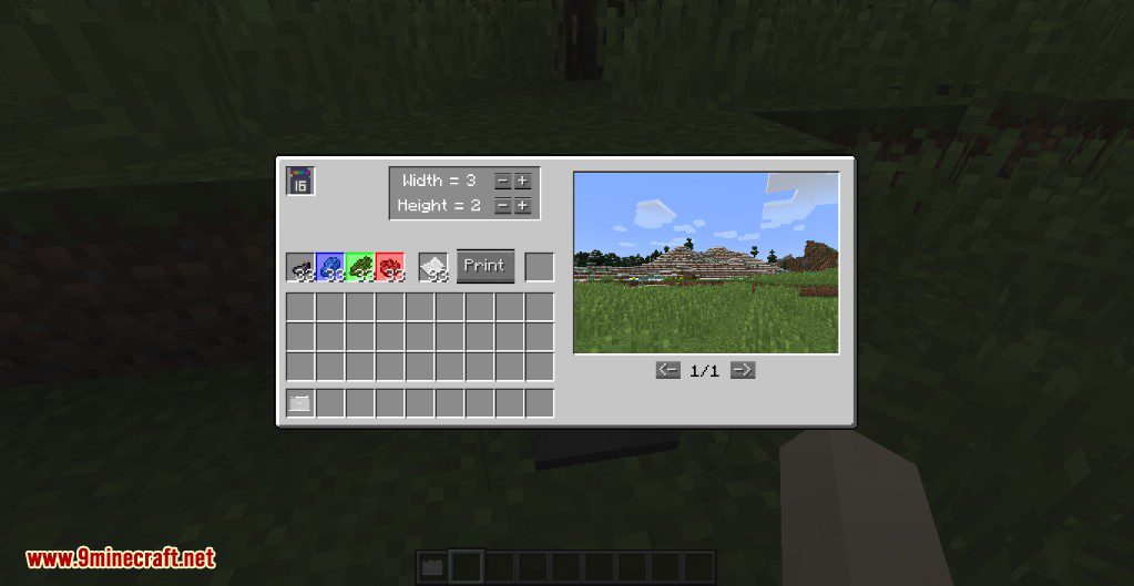 ShootIt Mod 1.12.2, 1.10.2 (Make Your Own In-Game Photos) 4