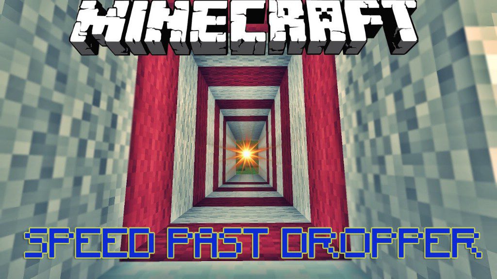 Speed Past Dropper Map 1.12.2, 1.11.2 for Minecraft 1