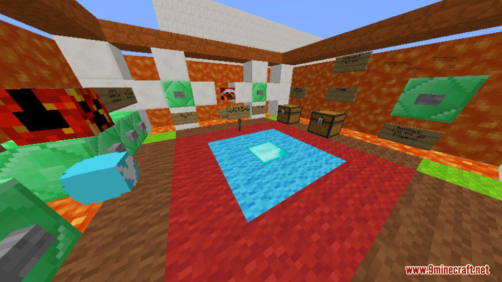 Sprint Lava Parkour 4 Map 1.12.2, 1.12 for Minecraft 2