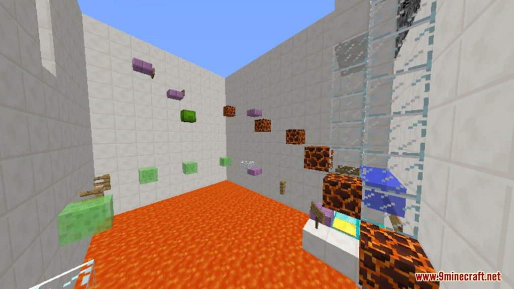 Sprint Lava Parkour 4 Map 1.12.2, 1.12 for Minecraft 11