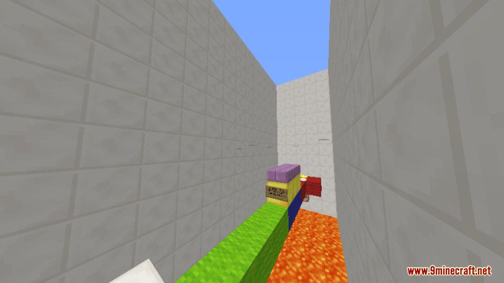 Sprint Lava Parkour 4 Map 1.12.2, 1.12 for Minecraft 12