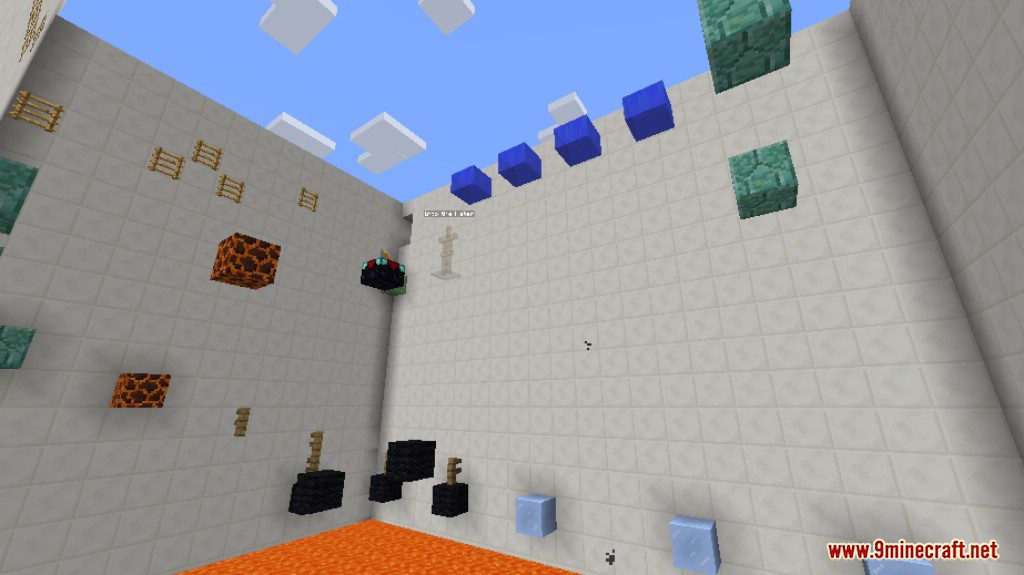 Sprint Lava Parkour 5 Map 1.12.2, 1.12 for Minecraft 12