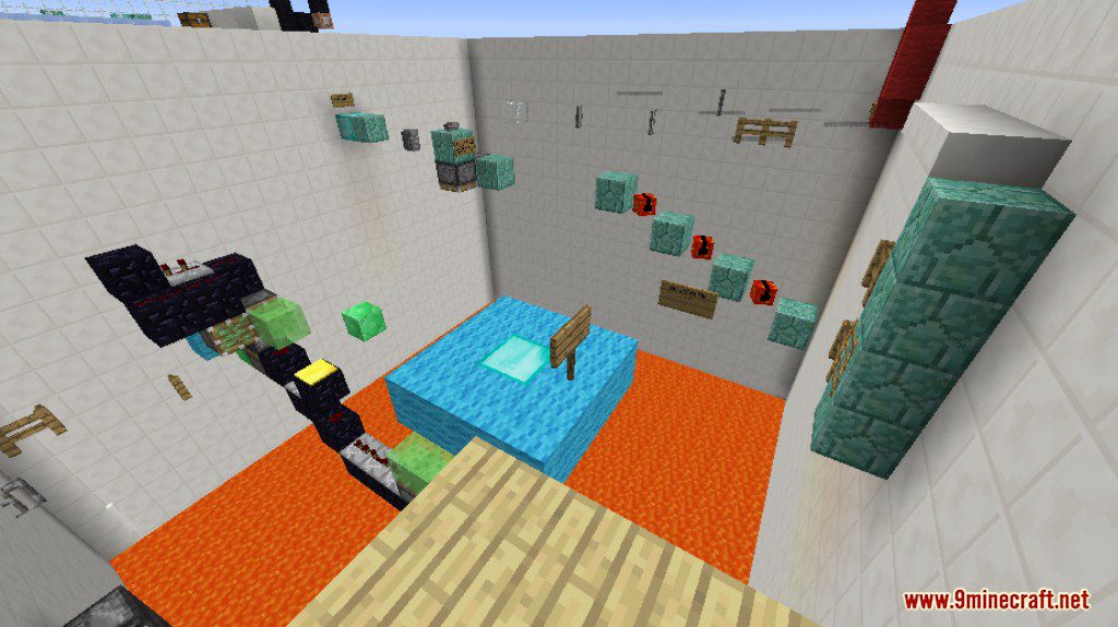 Sprint Lava Parkour 5 Map 1.12.2, 1.12 for Minecraft 14