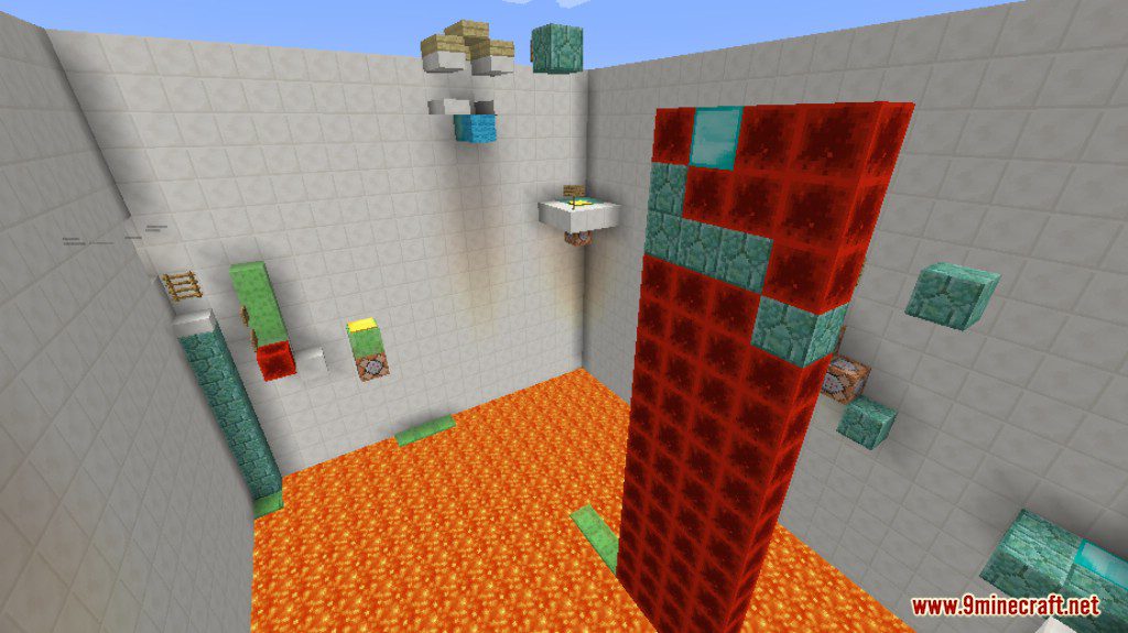 Sprint Lava Parkour 5 Map 1.12.2, 1.12 for Minecraft 7