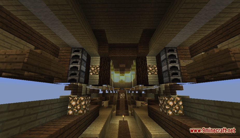 Steampunk Airship Map 1.12.2, 1.12 for Minecraft 10