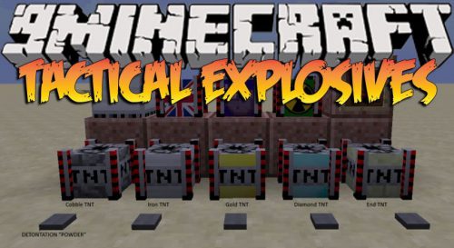 Tactical Explosives Mod 1.12.2, 1.11.2 (Tiered TNT) Thumbnail