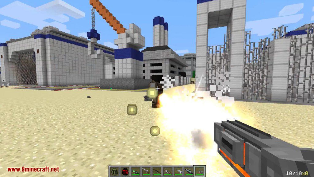 Techguns Mod (1.12.2, 1.7.10) - Guns, Worldgen, NPCs, Machines 42