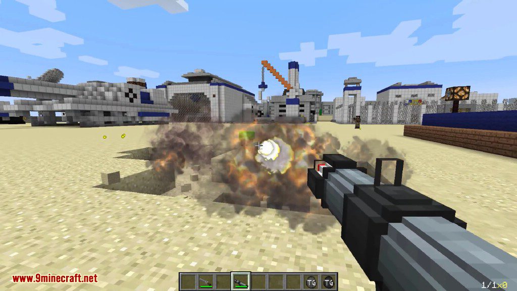 Techguns Mod (1.12.2, 1.7.10) - Guns, Worldgen, NPCs, Machines 50