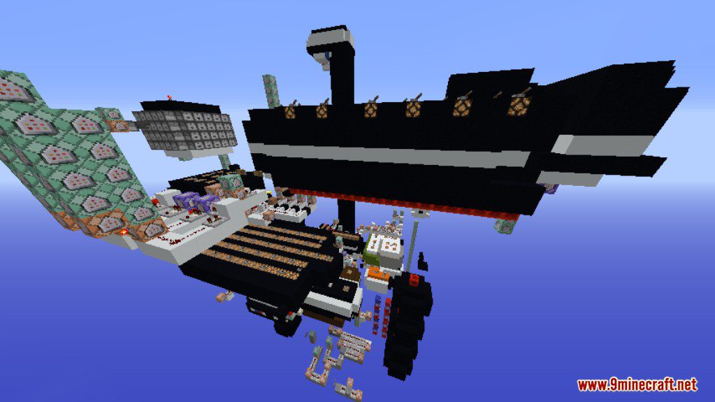 The Black Fall Map 1.12.2, 1.12 for Minecraft 10