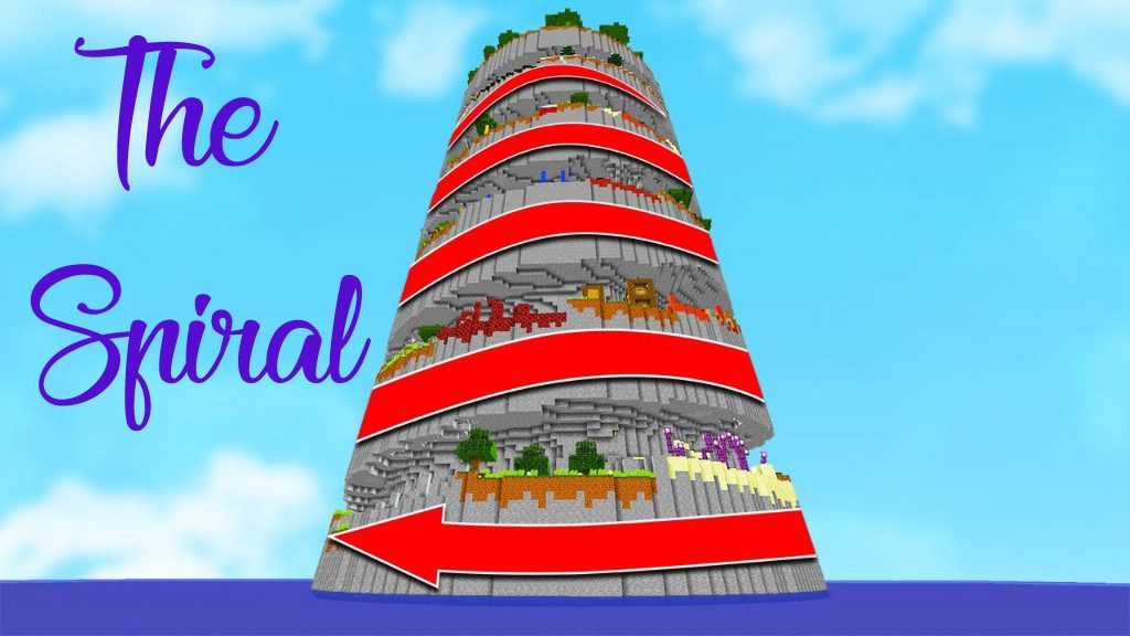 The Spiral Map 1.12.2, 1.12 for Minecraft 1