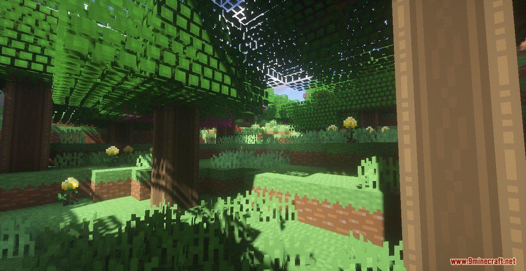 WoodLand Resource Pack 1.12.2, 1.11.2 10