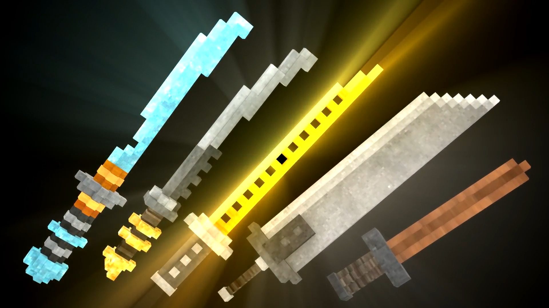 3D Swords Resource Pack (1.15.2, 1.14.4) - Texture Pack 1