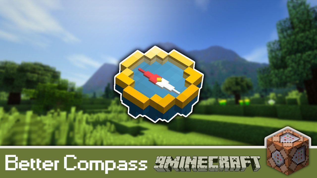 Better Compass Mod 1.14.4, 1.12.2 (Set Compass Wherever You Want) 1