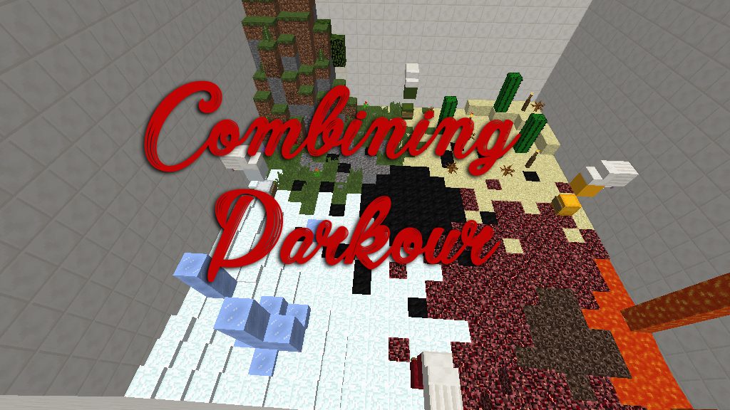 Combining Parkour Map 1.12.2, 1.12 for Minecraft 1