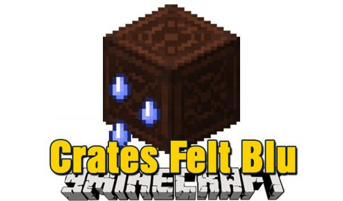 Crates Felt Blu Mod 1.12.2 for Immersive Engineering Thumbnail