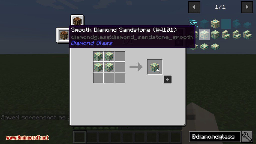 Diamond Glass Mod (1.20.1, 1.19.2) - Glass With The Attributes of Bedrock 8