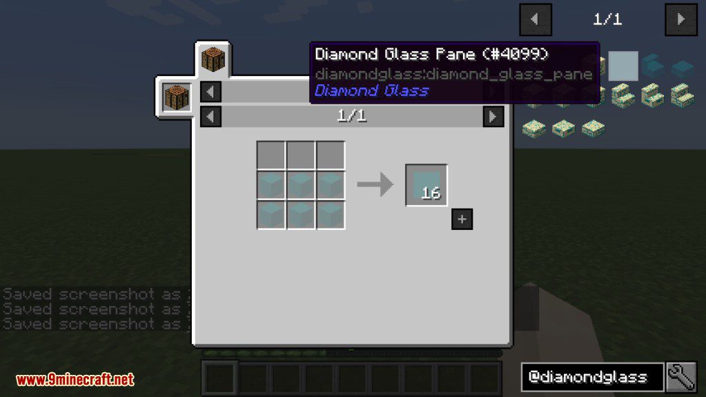 Diamond Glass Mod (1.20.1, 1.19.2) - Glass With The Attributes of Bedrock 19