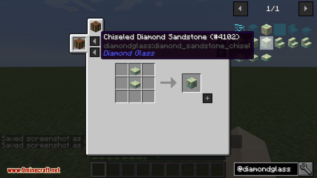 Diamond Glass Mod (1.20.1, 1.19.2) - Glass With The Attributes of Bedrock 20