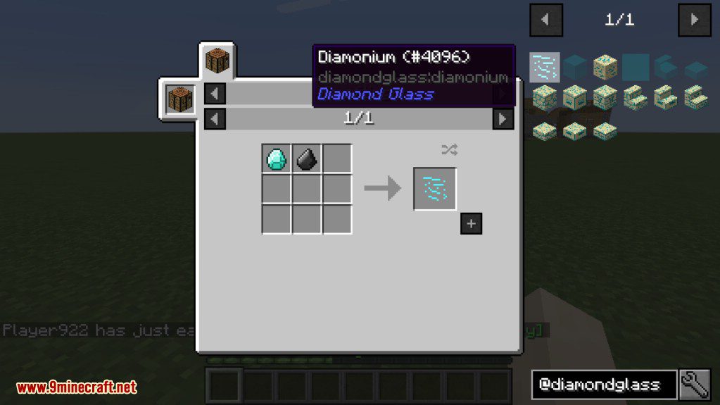 Diamond Glass Mod (1.20.1, 1.19.2) - Glass With The Attributes of Bedrock 11