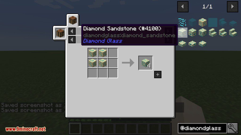 Diamond Glass Mod (1.20.1, 1.19.2) - Glass With The Attributes of Bedrock 12