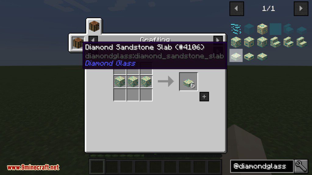 Diamond Glass Mod (1.20.1, 1.19.2) - Glass With The Attributes of Bedrock 14