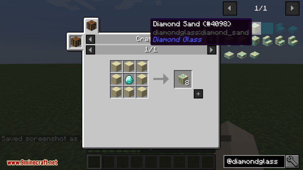 Diamond Glass Mod (1.20.1, 1.19.2) - Glass With The Attributes of Bedrock 15