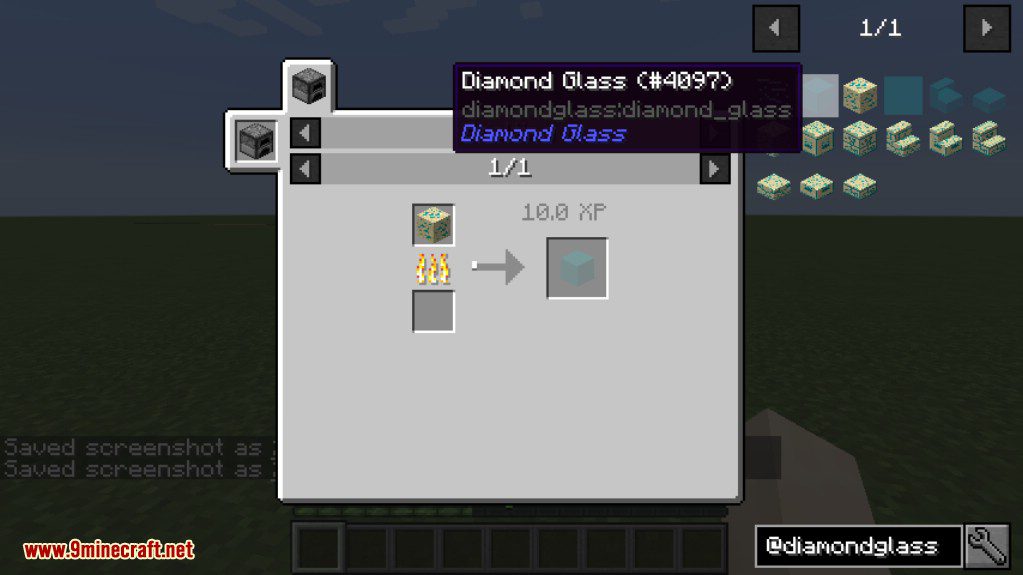 Diamond Glass Mod (1.20.1, 1.19.2) - Glass With The Attributes of Bedrock 16