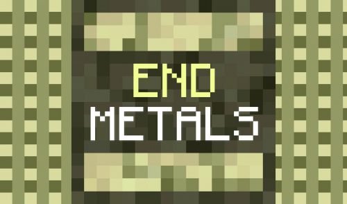 End Metals Mod 1.12.2, 1.11.2 (Modded Ores to the End Dimension) Thumbnail