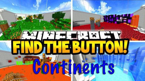 Find The Button: Continents Map 1.12.2, 1.12 for Minecraft Thumbnail