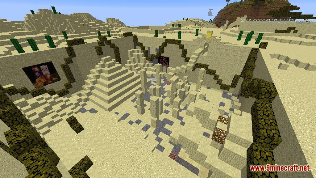 Find The Button Egypt Map 1.12.2, 1.12 for Minecraft 3