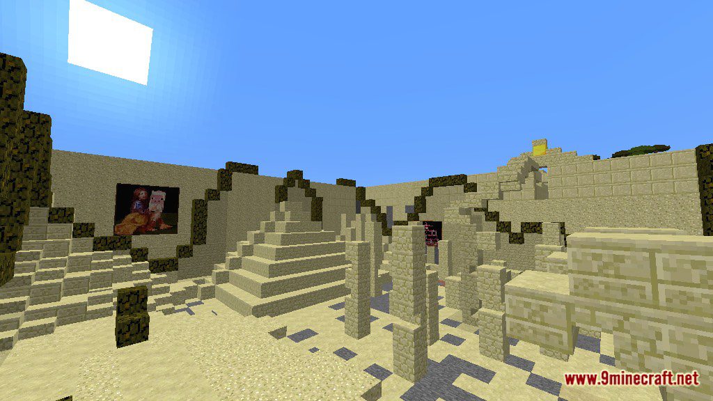 Find The Button Egypt Map 1.12.2, 1.12 for Minecraft 5