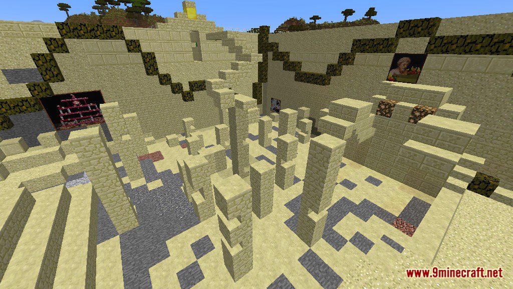 Find The Button Egypt Map 1.12.2, 1.12 for Minecraft 6