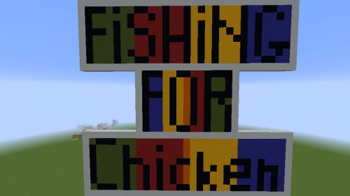 Fishing For Chicken Map 1.12.2, 1.12 for Minecraft Thumbnail